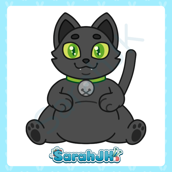 Chubby Black Cat Chubby Black Cat